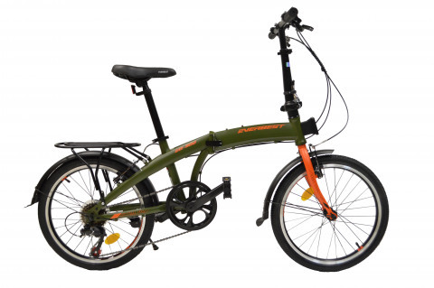 EVERBEST 20 902 Зелёный/Оранжевый суперскладной (20")