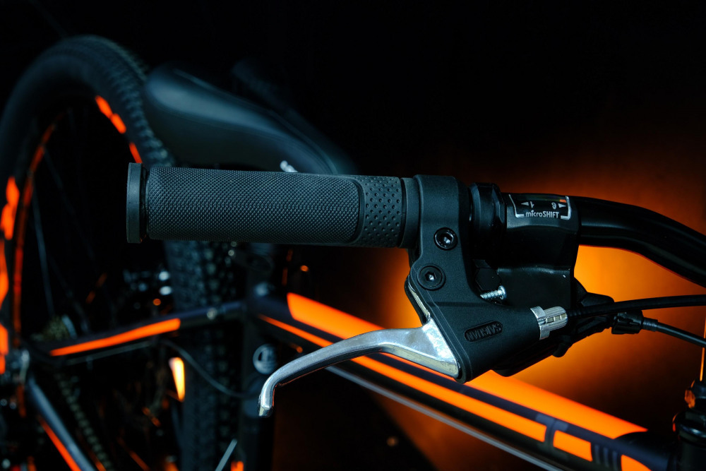 Lorak MAX 150 Матовый Чёрный/Оранжевый 13р (на рост 130-148)