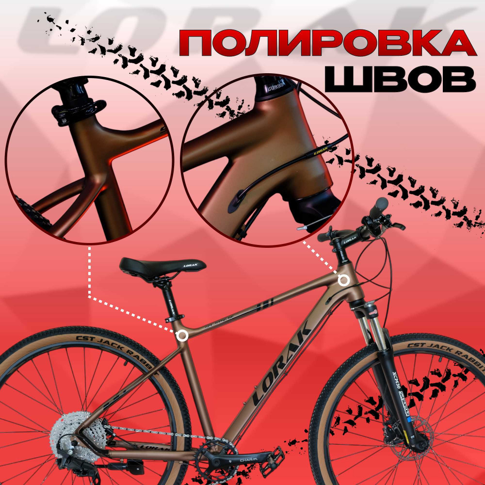 LORAK Sel 9750 SE Матовый Коричневый 21р (на рост 183-190)