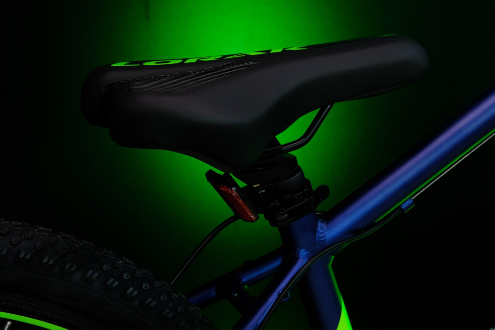 LORAK SHARK 26 BLACK Матовый Синий/Зелёный