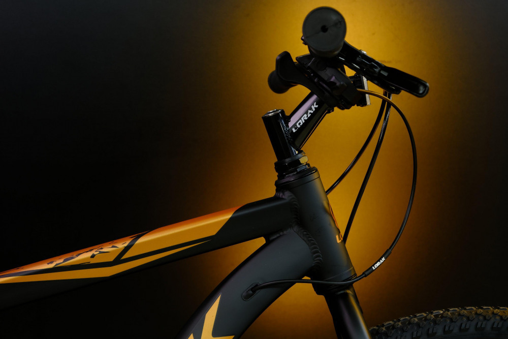 LORAK Safe Cross 29 Матовый Чёрный/Коричный